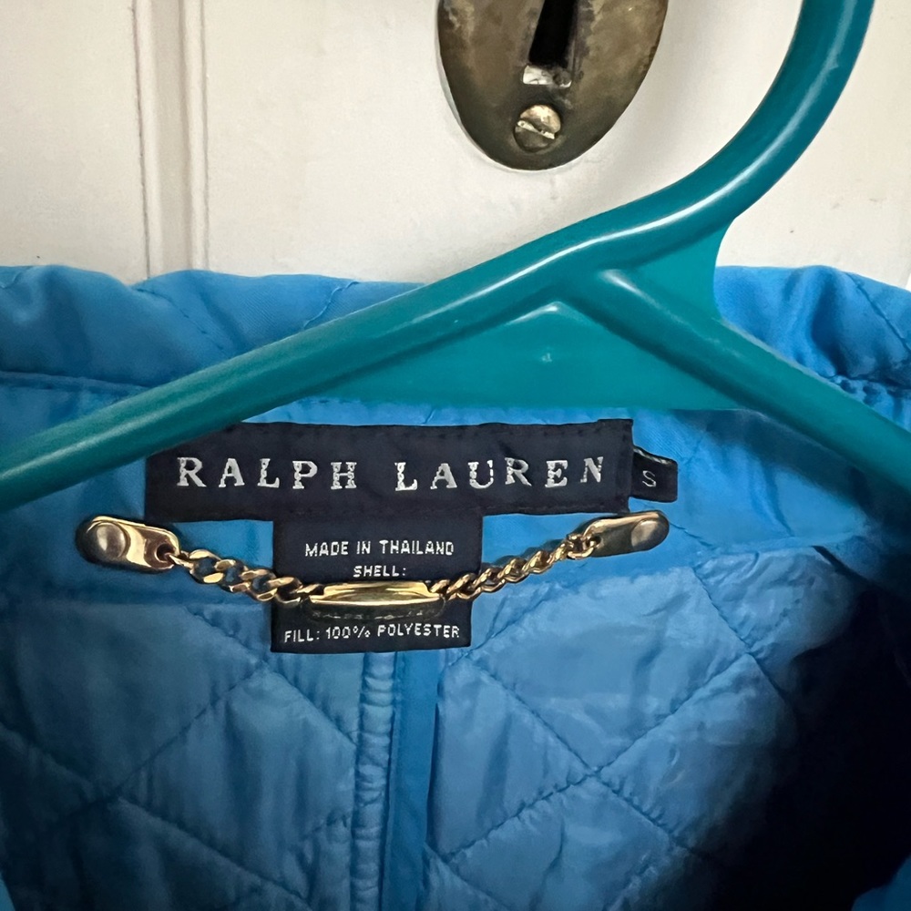 Adorable Ralph Lauren quilted jacket size small
